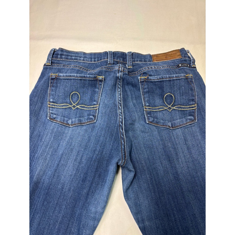 Lucky Brand Sofia Bootcut Jeans Medium Wash‎ Denim Women Size 10 W30 L33 - Picture 9 of 15